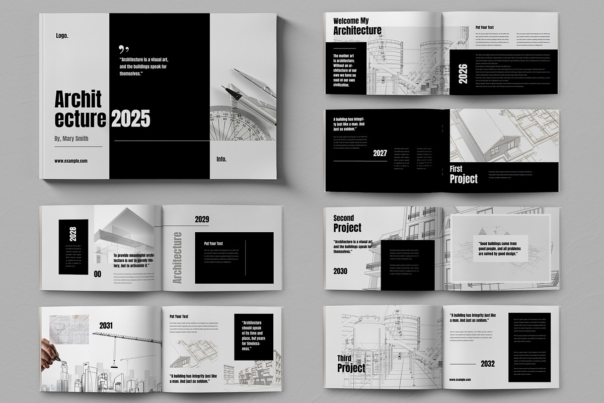 Architecture Layout | Creative Market