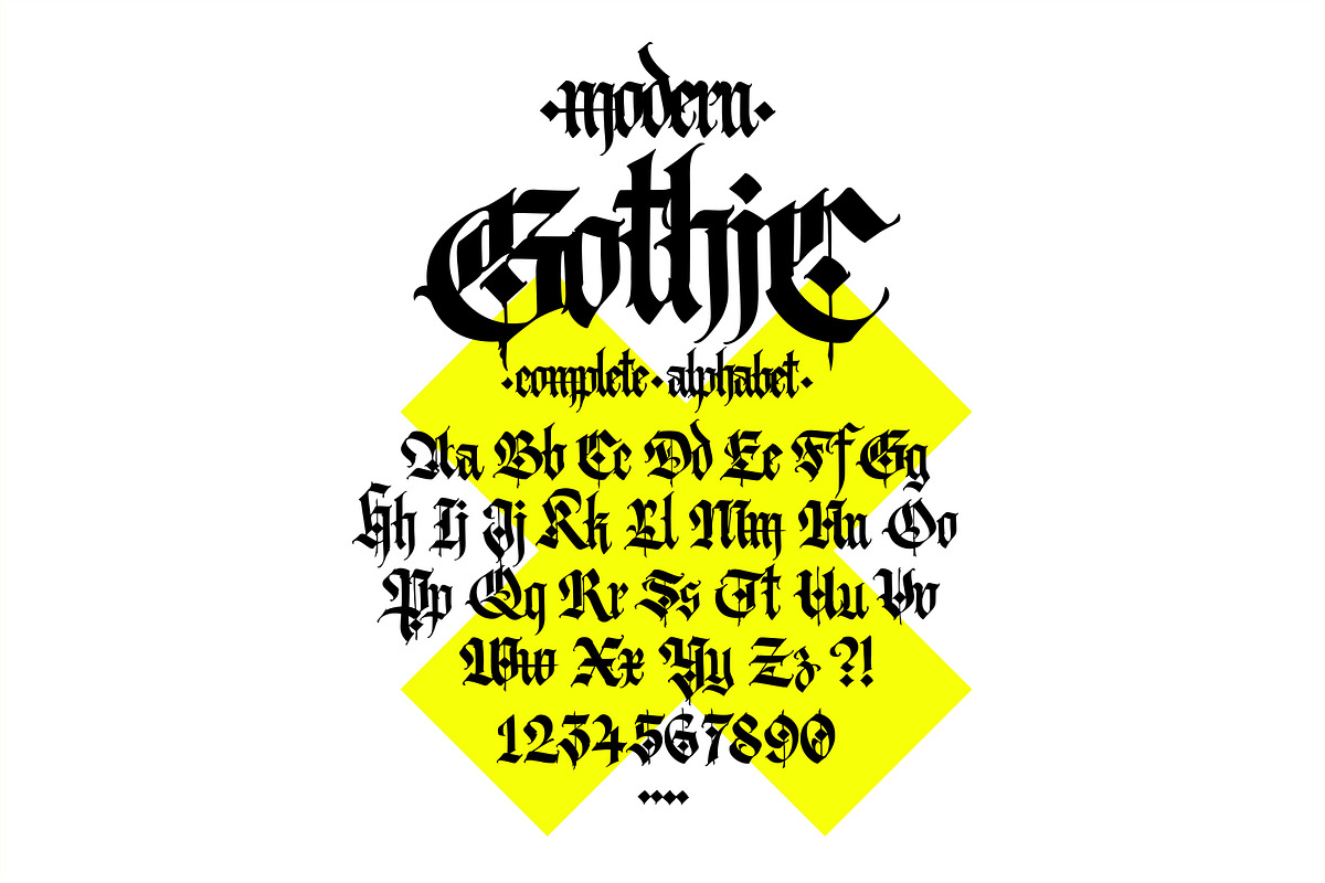 Gothic font 010, a Blackletter Font by GeekClick (Photo 14 of 24)