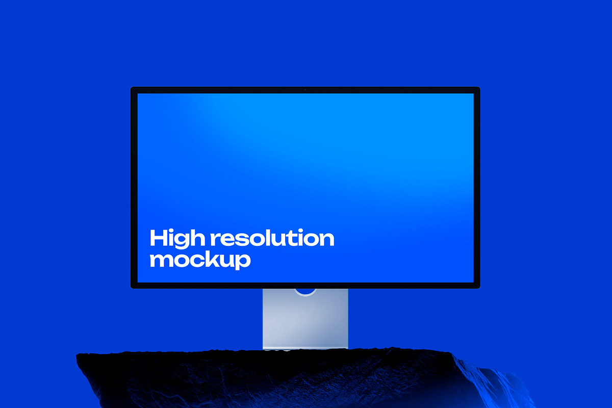 Display Monitor Mockup Set, a Mac Mockup by Creative Instagram shop (Photo 4 of 6)