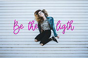 Girl Power font, a Script Font by doffdog (Thumbnail 7 of 10)