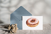 Watercolor Snacks & Drinks Clipart, a Food Illustration by Gloria Designed It (Thumbnail 5 of 6)