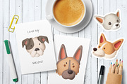 Dogs breeds, an Illustration by TheCuteShop (Thumbnail 2 of 2)