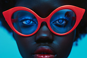 109 Fashion models in sunglasses, a Beauty & Fashion Photo by Handmadefont (Thumbnail 76 of 113)
