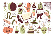 Doodle halloween elements, a Decorative Illustration by GreenSky (Thumbnail 2 of 3)