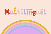 Vintage Psychedelic Font, a Serif Font by Anna Zakharchenko (Thumbnail 11 of 11)