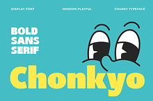 Chonkyo - Bold Display Sans Serif