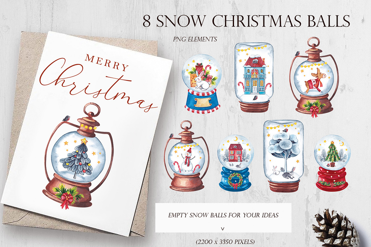 CHRISTMAS HOUSES, a Decorative Illustration by Elena_Sedova (Photo 4 of 11)