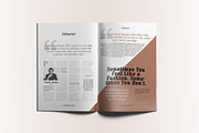 Lifestyle Magazine Layout, a Magazine Template by Swayang (Thumbnail 5 of 22)
