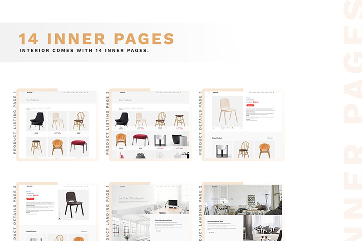 Interior – Multi-purpose HTML Theme, a HTML Template by Geek Shop (Photo 4 of 8)