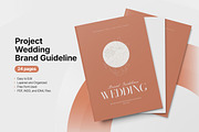 Wedding Brand Guideline Template, a Brochure Template by TMint Play (Thumbnail 1 of 8)
