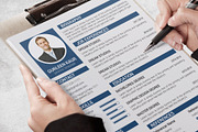Professional Resume / CV Template, a Resume Template by designvillage (Thumbnail 7 of 13)