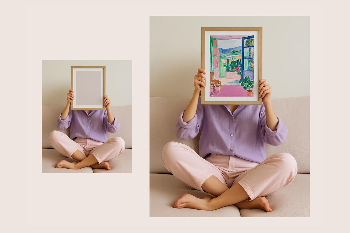 Frames Mockups Bundle - 10 Mockups, a Household Mockup by Tomasz Ganclerz (Photo 4 of 10)