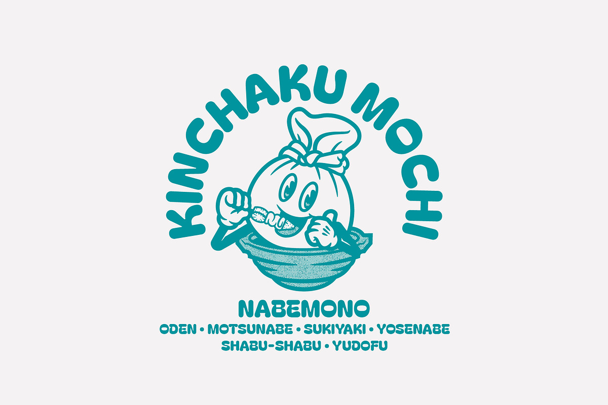 Kinchaku Mochi Logo Template, a Branding & Logo Template by Kreasi Malam (Photo 3 of 4)