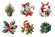 Woodland Christmas Sublimation PNG, an Illustration by SinaCreation (Thumbnail 3 of 7)