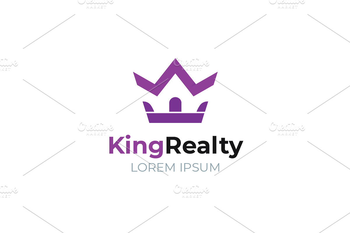 King Crown Real Estate Logo, a Branding & Logo Template by bvcreates (Photo 4 of 6)