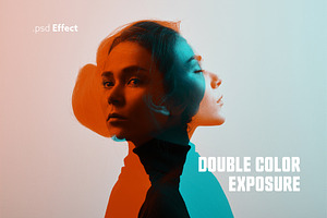 Double Color Exposure Effect