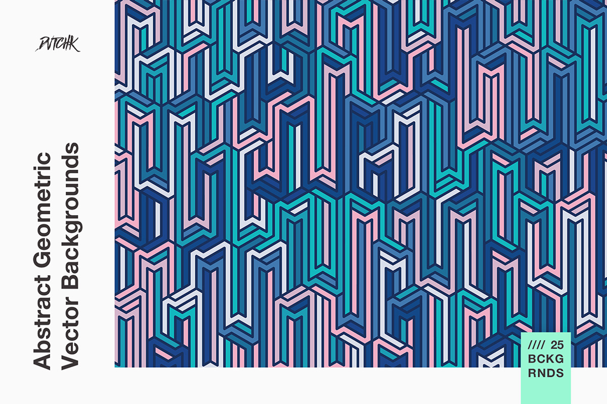 Abstract Geometric Vector Background, a Background Graphic by dvtchk (Photo 10 of 16)