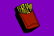 21 Vector Illustrations-Dope & Retro, an Illustration by Osheyack (Thumbnail 1 of 5)