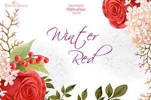 Red Roses Clipart Collection