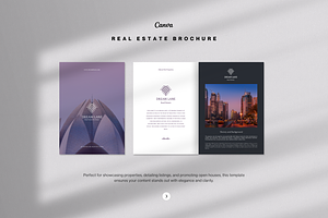 Canva | Real Estate Brochure, a Brochure Template by Ahsanjaya