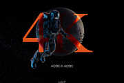 3D Mockup Space Astronaut #10, a Product Mockup by ARKS ACADEMY (Thumbnail 7 of 7)