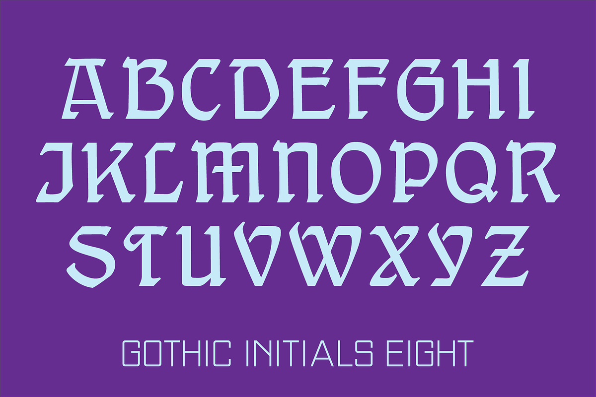 Gothic Initials Fonts Collection, a Font by GG Design (Photo 17 of 19)