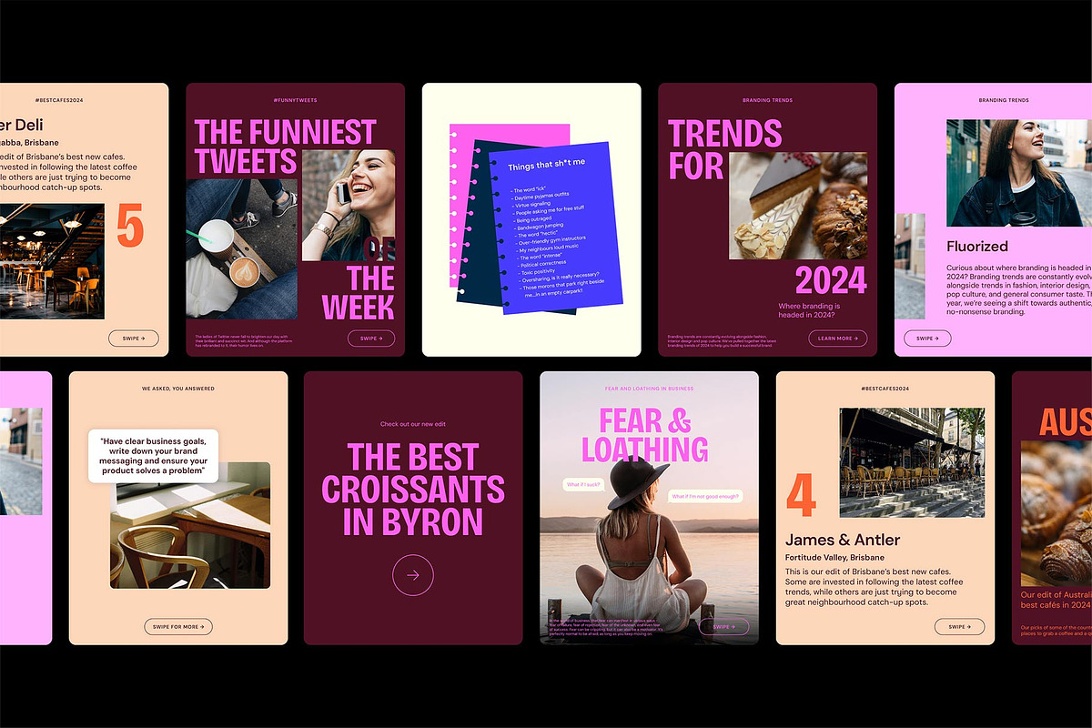 CALYPSO / Instagram Posts, a Social Media Template by Circular (Photo 5 of 13)