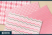Classic pink cacao digital paper, a Pattern Graphic by Roofdog Design (Thumbnail 3 of 5)