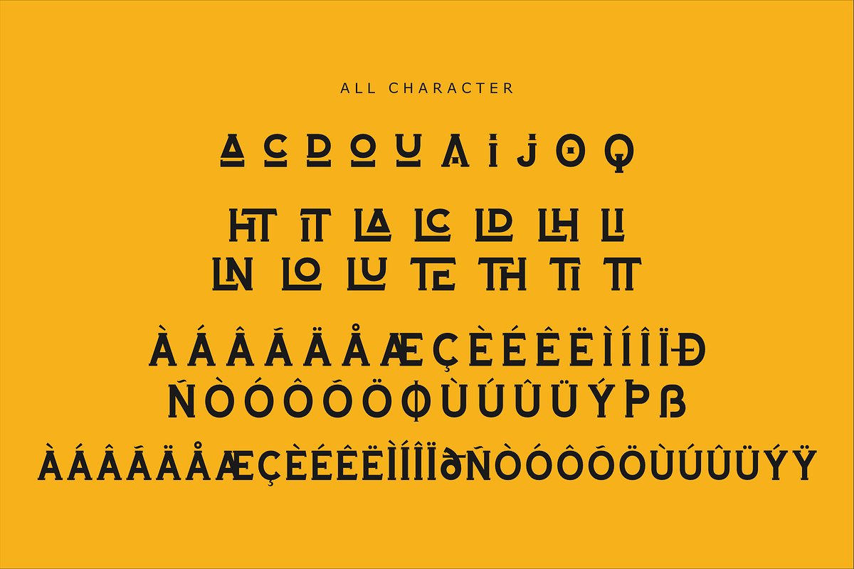 Demiths A Display Typeface Font, a Sans Serif Font by Storytype Studio (Photo 14 of 15)