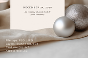 5x7 Holiday Greeting Card Mockup, an Advertising Mockup by Serenefeeling (Thumbnail 4 of 7)