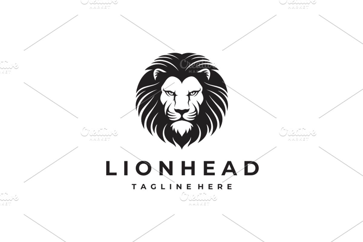 Lion Head Logo, a Branding & Logo Template by johnkent (Photo 3 of 3)