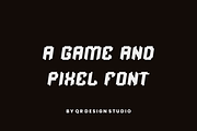 Gopixely - Game & Pixel Font, a Sans Serif Font by QR Design Studio (Thumbnail 2 of 6)