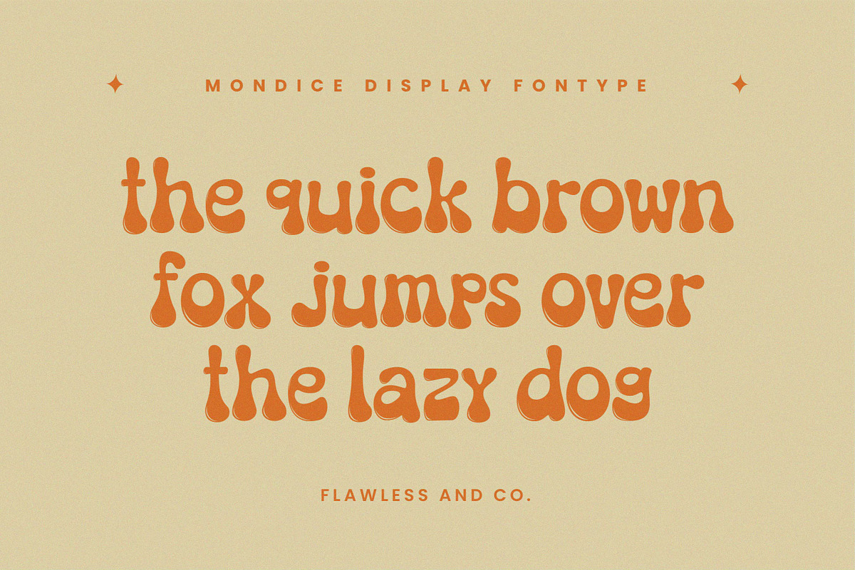 Mondice, a Symbol Font by Flawless And Co (Photo 7 of 10)