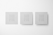 Square Business Card Mockup, a Mockup by Design Squad (Thumbnail 3 of 4)