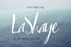 LaShaye Font, a Script Font by SophieSaxo