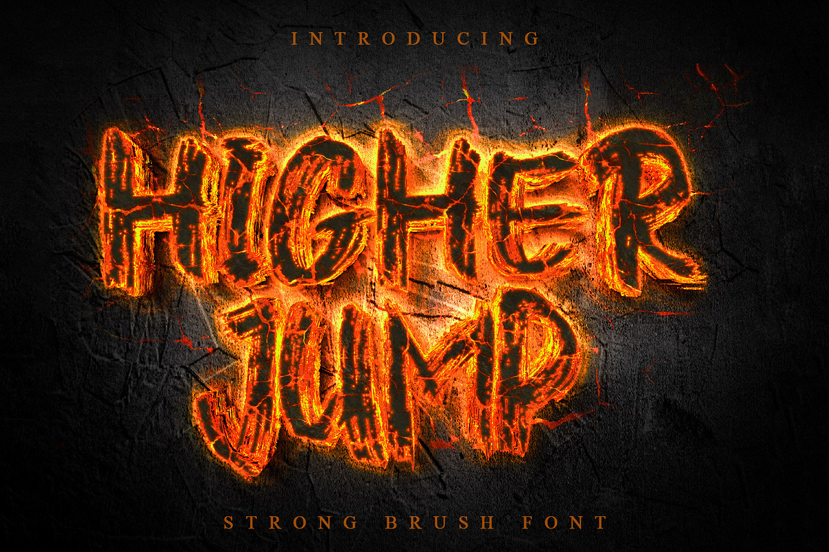 Higher Jump, a Script Font by Letterara (Photo 1 of 9)