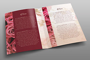 Vintage Rose Funeral Program, a Brochure Template by Royallove (Thumbnail 5 of 5)
