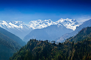 Himalayas landscape, Nepal, a Photo by saiko3p