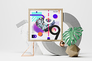 Gradient abstract & geometric set., a Pattern Graphic by lisa_kalev (Thumbnail 5 of 12)