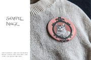 Pin Badge Collction PNG & PSD Mockup, a Product Mockup by mock-ups (Thumbnail 17 of 22)