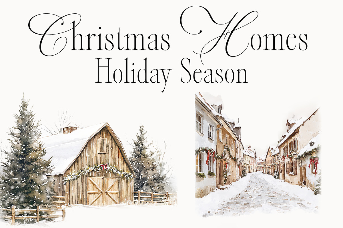 New! Winter Christmas Edition, a Seasonal Illustration by Isabelle Salem (Photo 33 of 227)