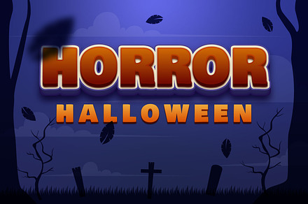 Horror Halloween Text Effect