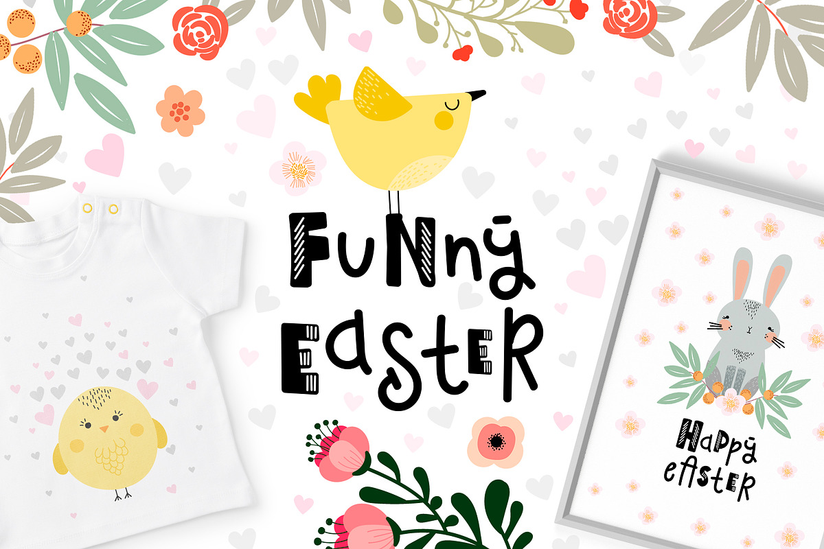 Funny Easter, an Animal Illustration by Alina Sh (Photo 1 of 6)