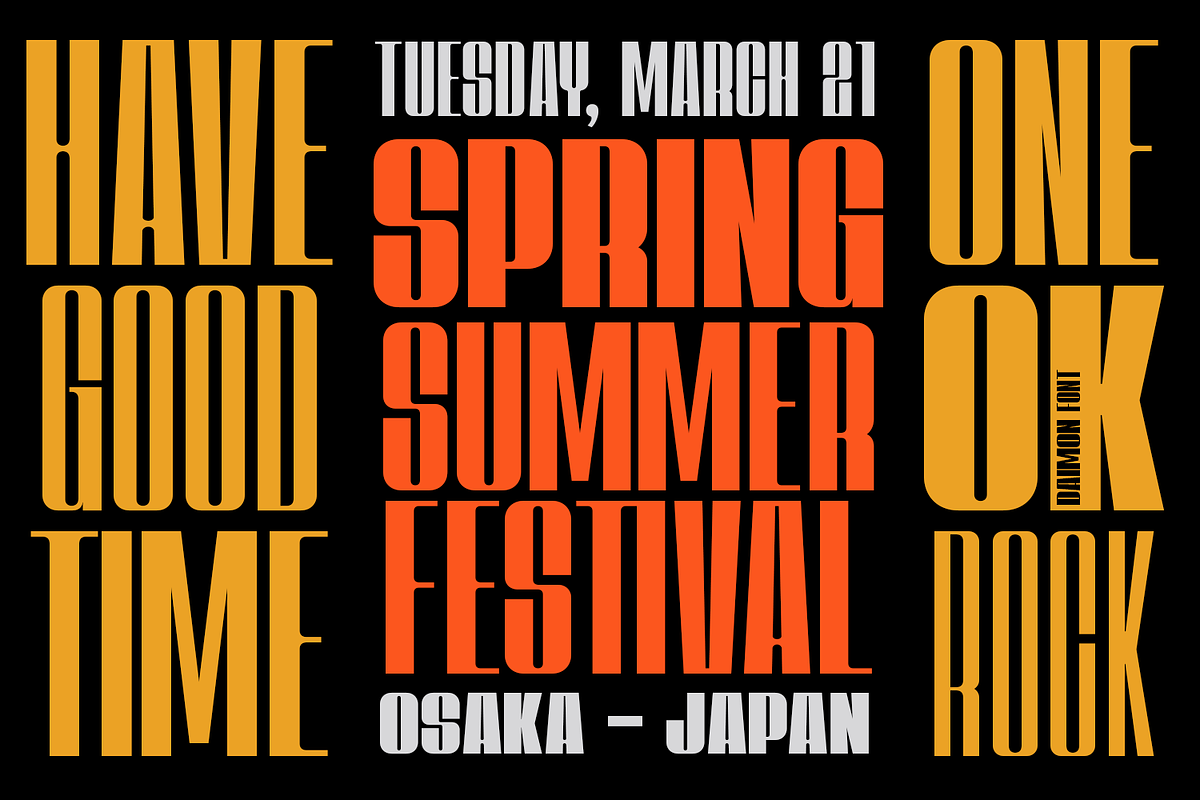 Daimon Font, a Sans Serif Font by TypeClassHeroes (Photo 8 of 9)