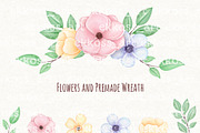 Watercolor Boho Animals Clipart, an Animal Illustration by ekossa_art (Thumbnail 3 of 9)