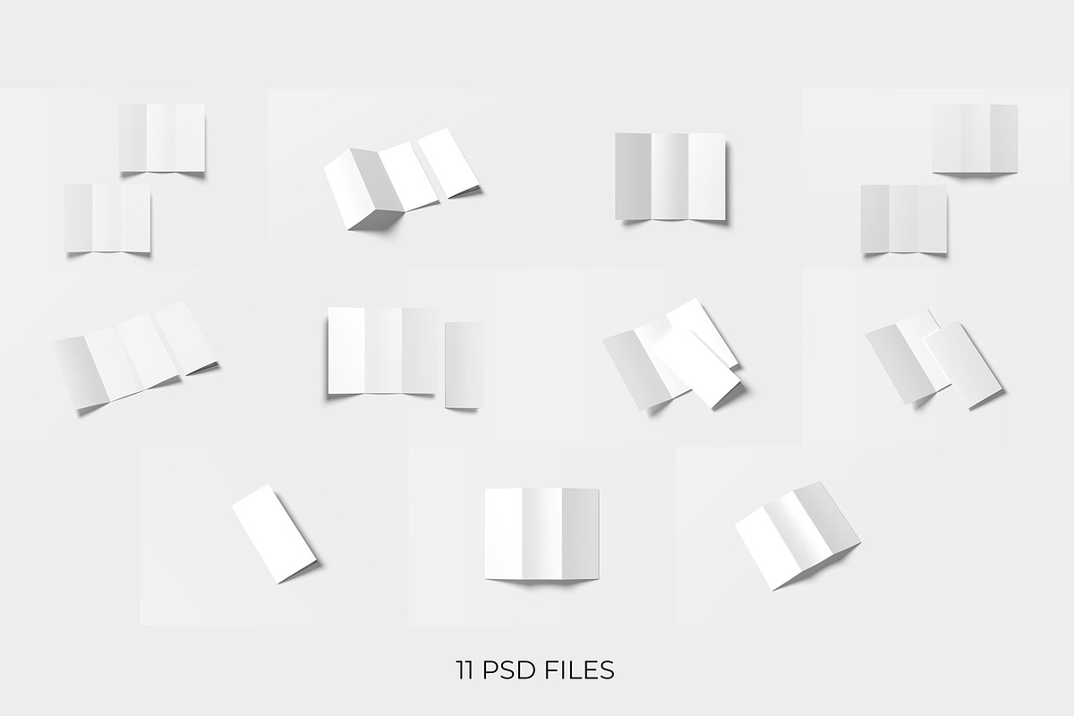 Trifold Brochure Mockup, a Books & Magazine Mockup by Lxadesign (Photo 18 of 18)