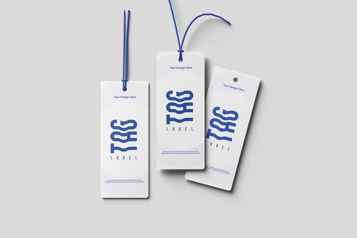 Label Tag Mockup, an Advertising Mockup by scribrostudio (Photo 8 of 10)