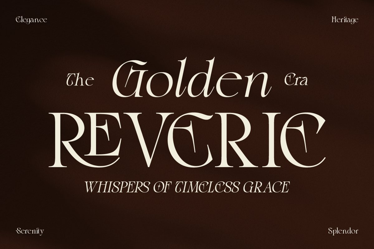 Blither Herasi - Elegant Serif, a Serif Font by Burntilldead (Photo 3 of 12)