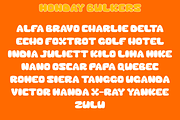 Monday Bulker, a Script Font by Basnistudio (Thumbnail 5 of 7)