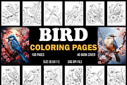Bird And Flower Coloring Pages Adult, a Stationery Template by Design Station (Thumbnail 1 of 4)